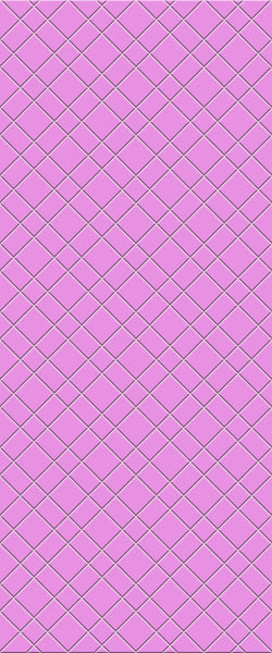 Pink Basket Weave Tile Acrylic Shower Panel 2440mm x 1220mm ( 3mm Thick) - CladdTech