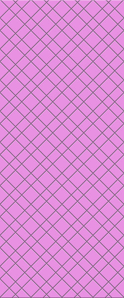 Pink Basket Weave Tile Acrylic Shower Panel 2440mm x 1220mm ( 3mm Thick) - CladdTech