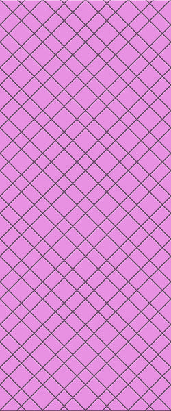Pink Basket Weave Tile Acrylic Shower Panel 2440mm x 1220mm ( 3mm Thick) - CladdTech