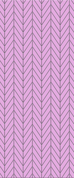 Pink Chevron Tile Acrylic Shower Wall Panel 2440mm x 1220mm ( 3mm Thick) - CladdTech