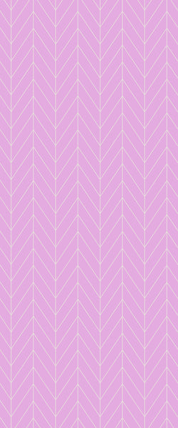 Pink Chevron Tile Acrylic Shower Wall Panel 2440mm x 1220mm ( 3mm Thick) - CladdTech