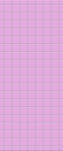 Pink Checkerboard Tile Acrylic Shower Wall Panel 2440mm x 1220mm ( 3mm Thick) - CladdTech