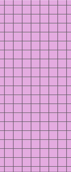 Pink Checkerboard Tile Acrylic Shower Wall Panel 2440mm x 1220mm ( 3mm Thick) - CladdTech