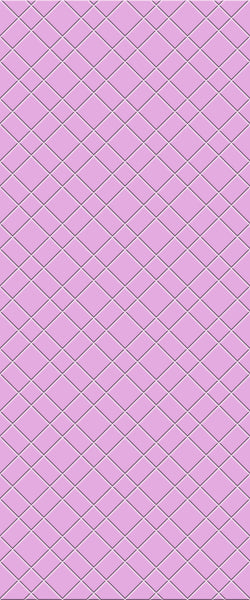 Pink Basket Weave Tile Acrylic Shower Panel 2440mm x 1220mm ( 3mm Thick) - CladdTech