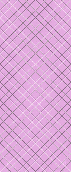 Pink Basket Weave Tile Acrylic Shower Panel 2440mm x 1220mm ( 3mm Thick) - CladdTech