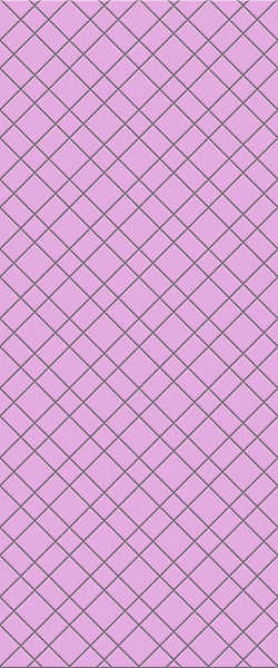 Pink Basket Weave Tile Acrylic Shower Panel 2440mm x 1220mm ( 3mm Thick) - CladdTech
