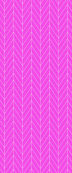 Pink Chevron Tile Acrylic Shower Wall Panel 2440mm x 1220mm ( 3mm Thick) - CladdTech