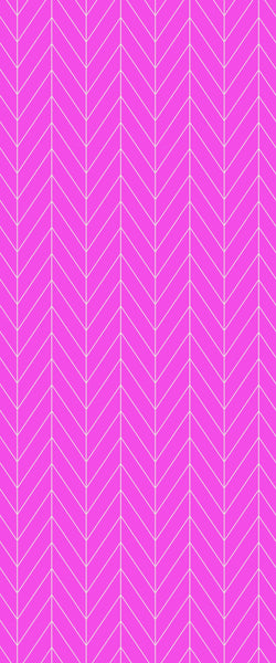 Pink Chevron Tile Acrylic Shower Wall Panel 2440mm x 1220mm ( 3mm Thick) - CladdTech