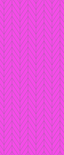 Pink Chevron Tile Acrylic Shower Wall Panel 2440mm x 1220mm ( 3mm Thick) - CladdTech