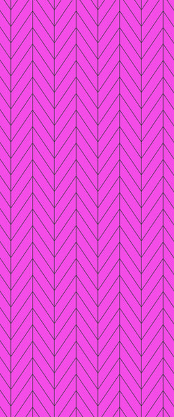 Pink Chevron Tile Acrylic Shower Wall Panel 2440mm x 1220mm ( 3mm Thick) - CladdTech