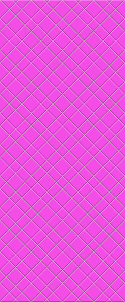 Pink Basket Weave Tile Acrylic Shower Panel 2440mm x 1220mm ( 3mm Thick) - CladdTech