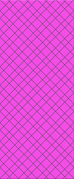 Pink Basket Weave Tile Acrylic Shower Panel 2440mm x 1220mm ( 3mm Thick) - CladdTech