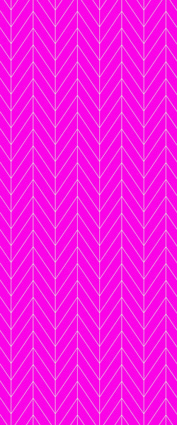 Pink Chevron Tile Acrylic Shower Wall Panel 2440mm x 1220mm ( 3mm Thick) - CladdTech