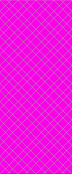 Pink Basket Weave Tile Acrylic Shower Panel 2440mm x 1220mm ( 3mm Thick) - CladdTech