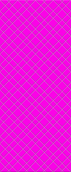 Pink Basket Weave Tile Acrylic Shower Panel 2440mm x 1220mm ( 3mm Thick) - CladdTech