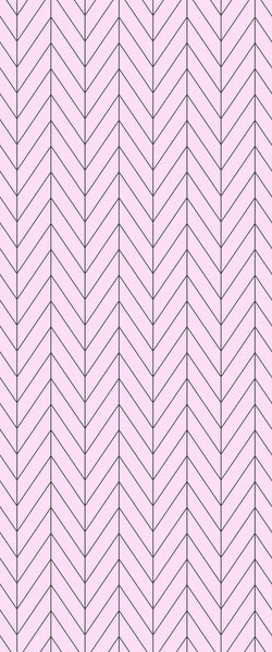 Pink Chevron Tile Acrylic Shower Wall Panel 2440mm x 1220mm ( 3mm Thick) - CladdTech