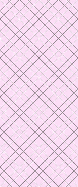 Pink Basket Weave Tile Acrylic Shower Panel 2440mm x 1220mm ( 3mm Thick) - CladdTech