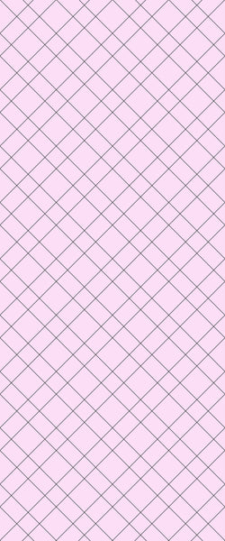 Pink Basket Weave Tile Acrylic Shower Panel 2440mm x 1220mm ( 3mm Thick) - CladdTech