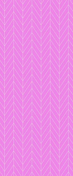 Pink Chevron Tile Acrylic Shower Wall Panel 2440mm x 1220mm ( 3mm Thick) - CladdTech