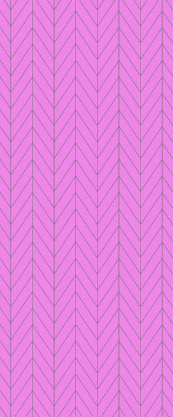 Pink Chevron Tile Acrylic Shower Wall Panel 2440mm x 1220mm ( 3mm Thick) - CladdTech