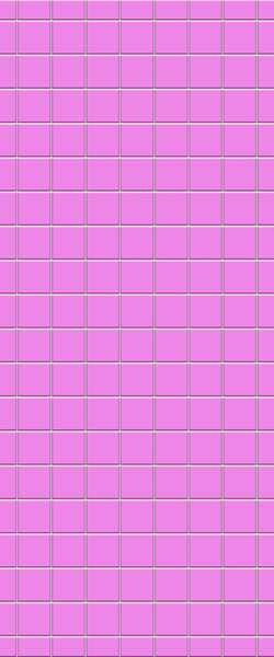Pink Checkerboard Tile Acrylic Shower Wall Panel 2440mm x 1220mm ( 3mm Thick) - CladdTech