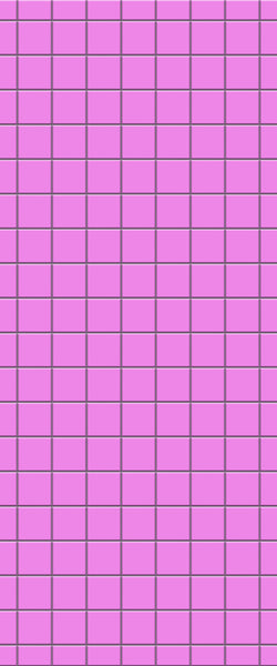 Pink Checkerboard Tile Acrylic Shower Wall Panel 2440mm x 1220mm ( 3mm Thick) - CladdTech