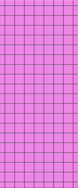 Pink Checkerboard Tile Acrylic Shower Wall Panel 2440mm x 1220mm ( 3mm Thick) - CladdTech
