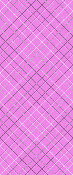 Pink Basket Weave Tile Acrylic Shower Panel 2440mm x 1220mm ( 3mm Thick) - CladdTech