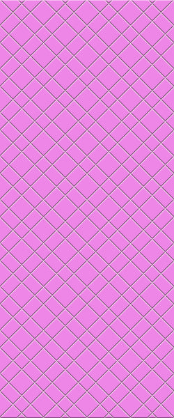 Pink Basket Weave Tile Acrylic Shower Panel 2440mm x 1220mm ( 3mm Thick) - CladdTech