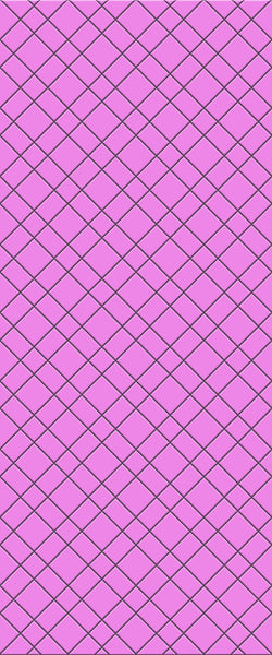 Pink Basket Weave Tile Acrylic Shower Panel 2440mm x 1220mm ( 3mm Thick) - CladdTech