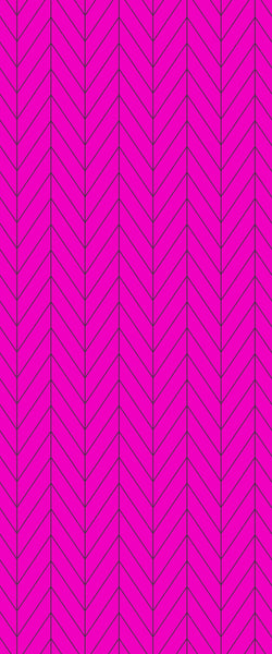 Pink Chevron Tile Acrylic Shower Wall Panel 2440mm x 1220mm ( 3mm Thick) - CladdTech