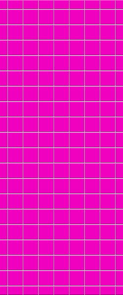 Pink Checkerboard Tile Acrylic Shower Wall Panel 2440mm x 1220mm ( 3mm Thick) - CladdTech