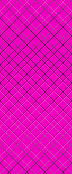 Pink Basket Weave Tile Acrylic Shower Panel 2440mm x 1220mm ( 3mm Thick) - CladdTech