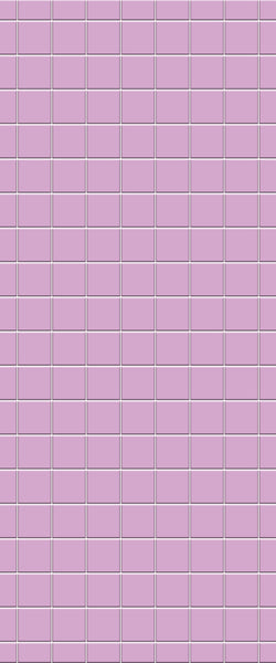 Pink Checkerboard Tile Acrylic Shower Wall Panel 2440mm x 1220mm ( 3mm Thick) - CladdTech