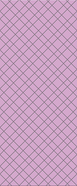 Pink Basket Weave Tile Acrylic Shower Panel 2440mm x 1220mm ( 3mm Thick) - CladdTech