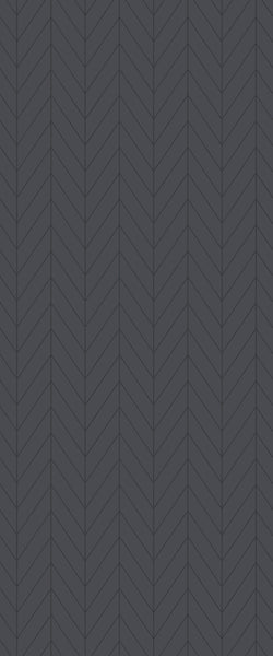 Grey Chevron Acrylic Shower Wall Panel 2440mm x 1220mm (3mm Thick) - CladdTech