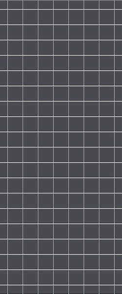 Grey Checkerboard Acrylic Shower Wall Panel 2440mm x 1220mm (3mm Thick) - CladdTech