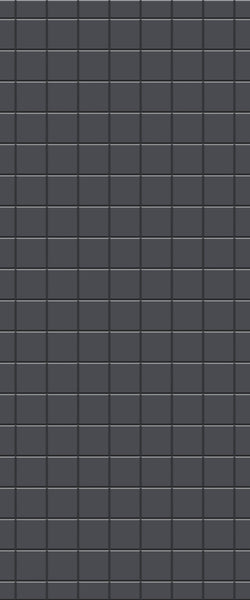 Grey Checkerboard Acrylic Shower Wall Panel 2440mm x 1220mm (3mm Thick) - CladdTech