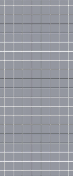 Grey Checkerboard Acrylic Shower Wall Panel 2440mm x 1220mm (3mm Thick) - CladdTech