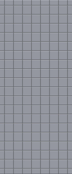Grey Checkerboard Acrylic Shower Wall Panel 2440mm x 1220mm (3mm Thick) - CladdTech