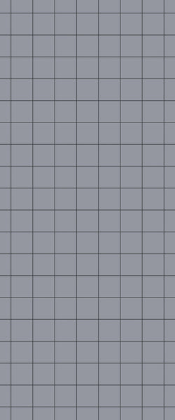 Grey Checkerboard Acrylic Shower Wall Panel 2440mm x 1220mm (3mm Thick) - CladdTech