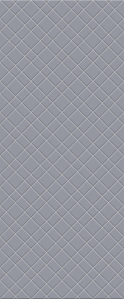 Grey Basket Weave Acrylic Shower Wall Panel 2440mm x 1220mm (3mm Thick) - CladdTech