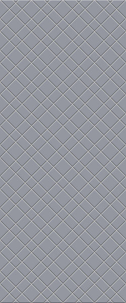 Grey Basket Weave Acrylic Shower Wall Panel 2440mm x 1220mm (3mm Thick) - CladdTech