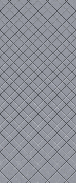 Grey Basket Weave Acrylic Shower Wall Panel 2440mm x 1220mm (3mm Thick) - CladdTech
