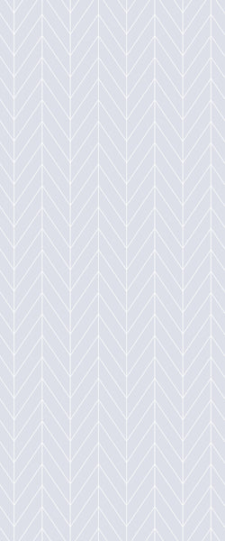 Grey Chevron Acrylic Shower Wall Panel 2440mm x 1220mm (3mm Thick) - CladdTech