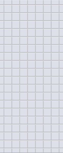 Grey Checkerboard Acrylic Shower Wall Panel 2440mm x 1220mm (3mm Thick) - CladdTech