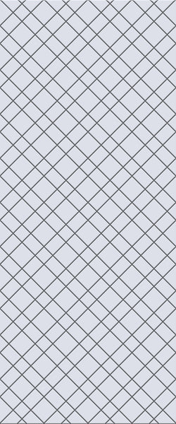 Grey Basket Weave Acrylic Shower Wall Panel 2440mm x 1220mm (3mm Thick) - CladdTech