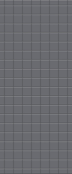 Grey Checkerboard Acrylic Shower Wall Panel 2440mm x 1220mm (3mm Thick) - CladdTech
