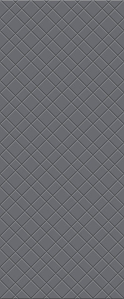 Grey Basket Weave Acrylic Shower Wall Panel 2440mm x 1220mm (3mm Thick) - CladdTech
