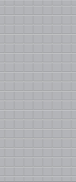 Grey Checkerboard Acrylic Shower Wall Panel 2440mm x 1220mm (3mm Thick) - CladdTech